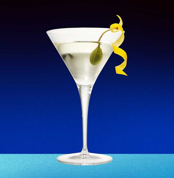 That boutique-y gin company Zero Gravitini cocktail