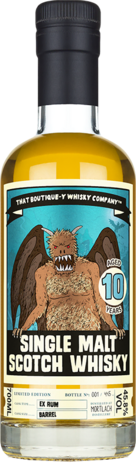Boutique-y 10 Year Old Single Malt Scotch Whisky Bottle