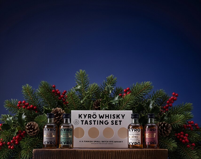 A Kyrö Whisky Tasting Set