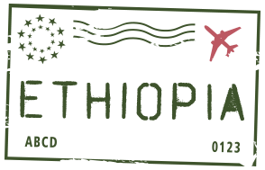 Ethiopia passport stamp 