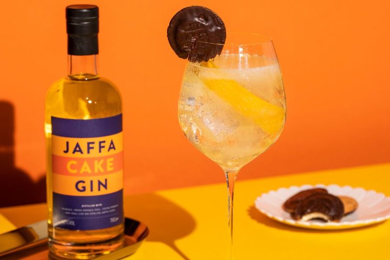 Jaffa cake gin