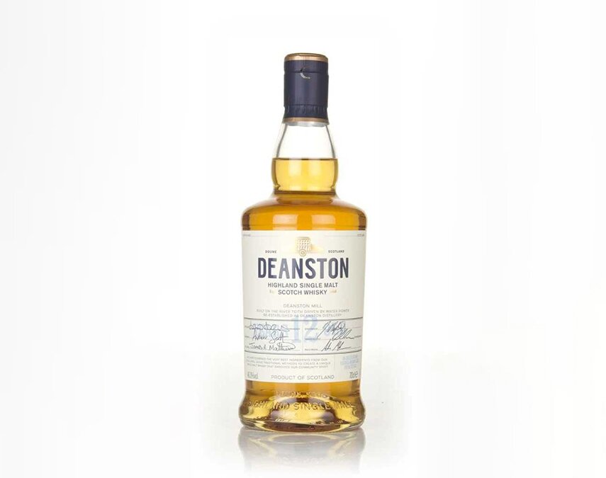 A bottle of Deanston 12 Year Old