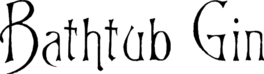 Bathtub Gin Logo - Double infused for extra flavour