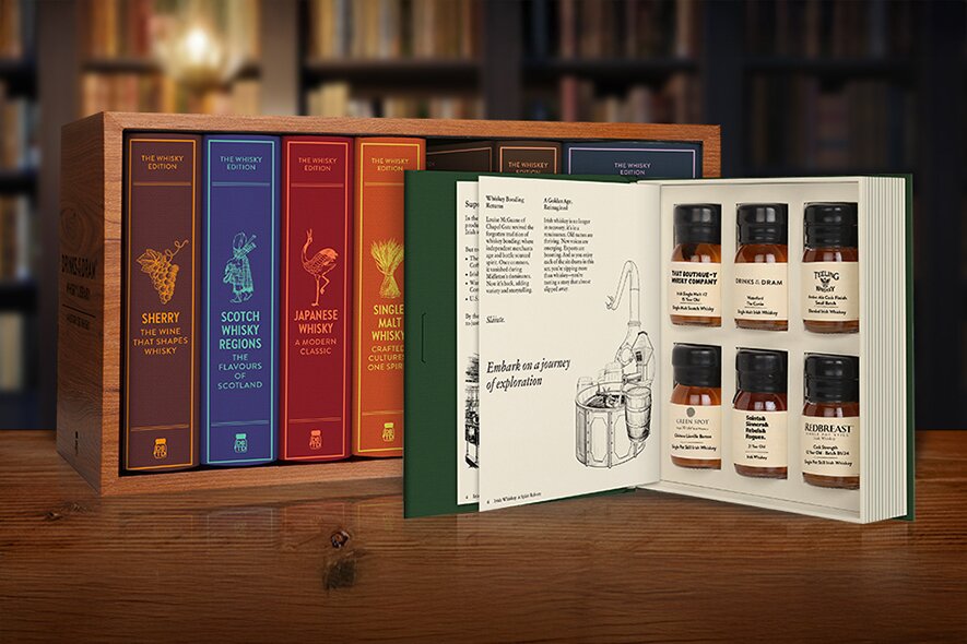 The Master of Malt Whisky Library.
