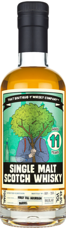 Boutique-y 11 Year Old Single Malt Scotch Whisky Bottle