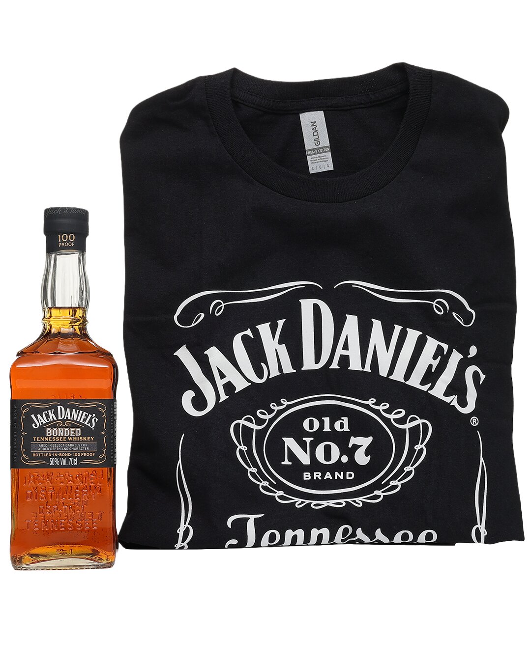 A bottle of Jack Daniels Bonded