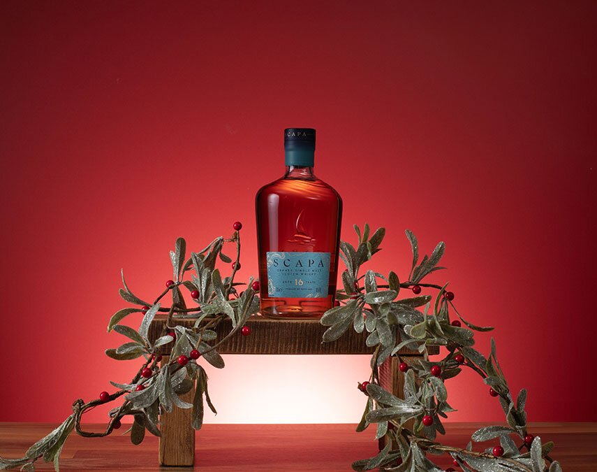 A bottle of Scapa 16 Year Old