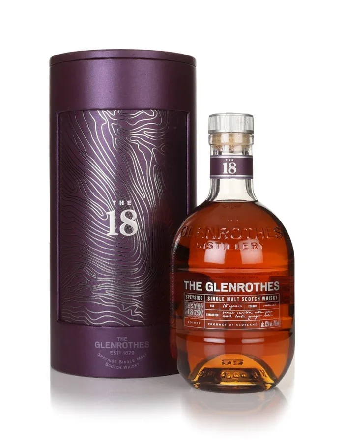 A bottle of The Glenrothes 18 Year Old