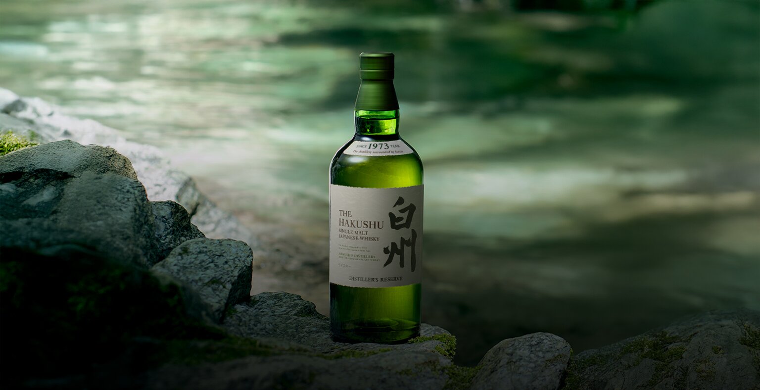 A botte of of Master Of Malt Whisky on a table