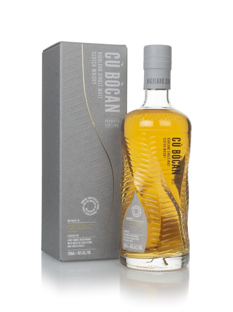 A bottle of Cù Bòcan Signature 70cl Whisky
