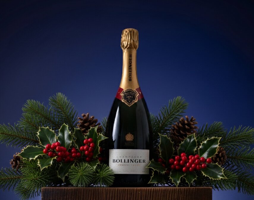 A bottle of Bollinger Special Cuvée