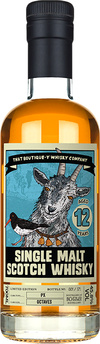 Boutique-y Inchgower 12 Year Old Single Malt Scotch Whisky Bottle