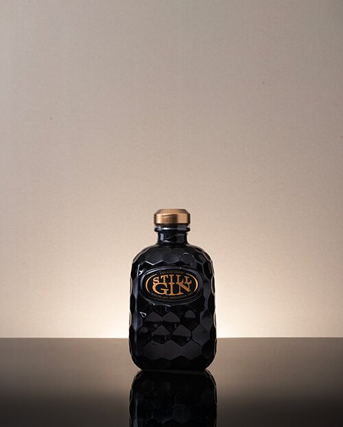 A bottle of Still G.I.N by Dre & Snoop