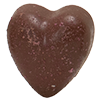 Rhubarb Heart chocolate truffle