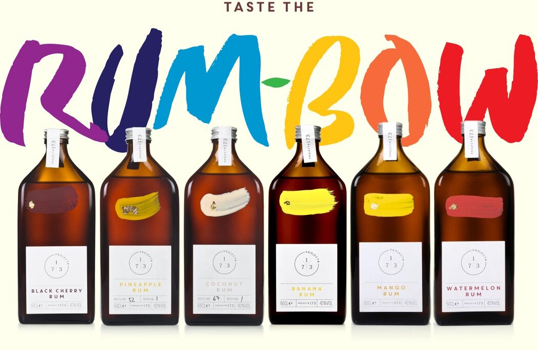 Taste the Rum-bow - Project #173 Flavoured Rum bottles