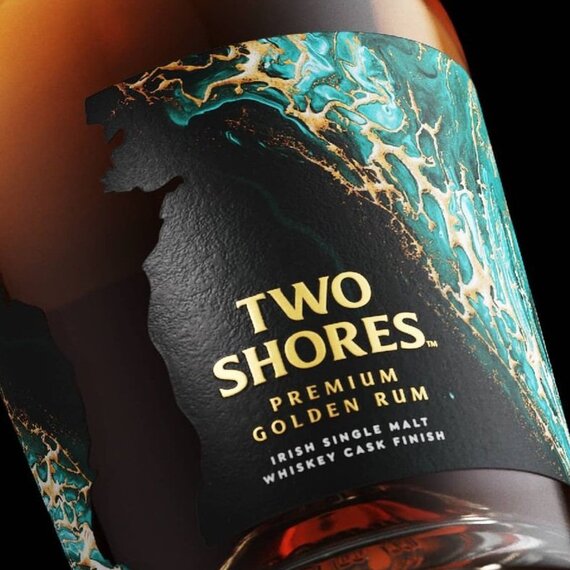 Two Shores Irish Single Malt Finish Rum