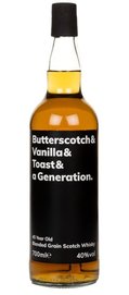 Butterscotch & Vanilla & Toast & A Generation 45 Year Old Whisky