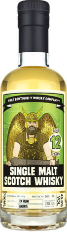 Boutique-y 12 Year Old Single Malt Scotch Whisky Bottle