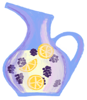 Bathtub Gin Pitcher illustration