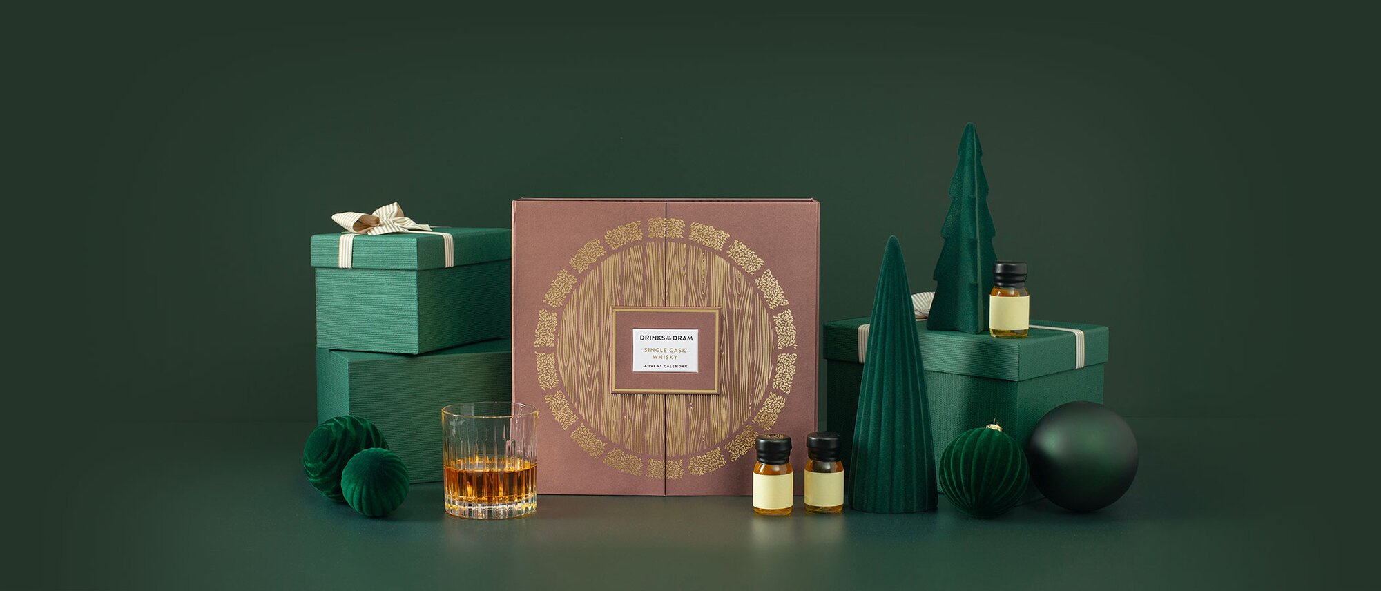 A Drinks by the Dram Single Cask Whisky advent calendar.