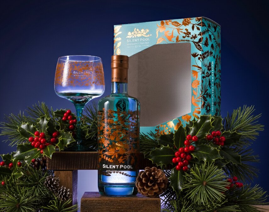 A Silent Pool Gin Gift Pack with Glass