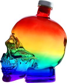 Crystal Head Vodka Pride Edition