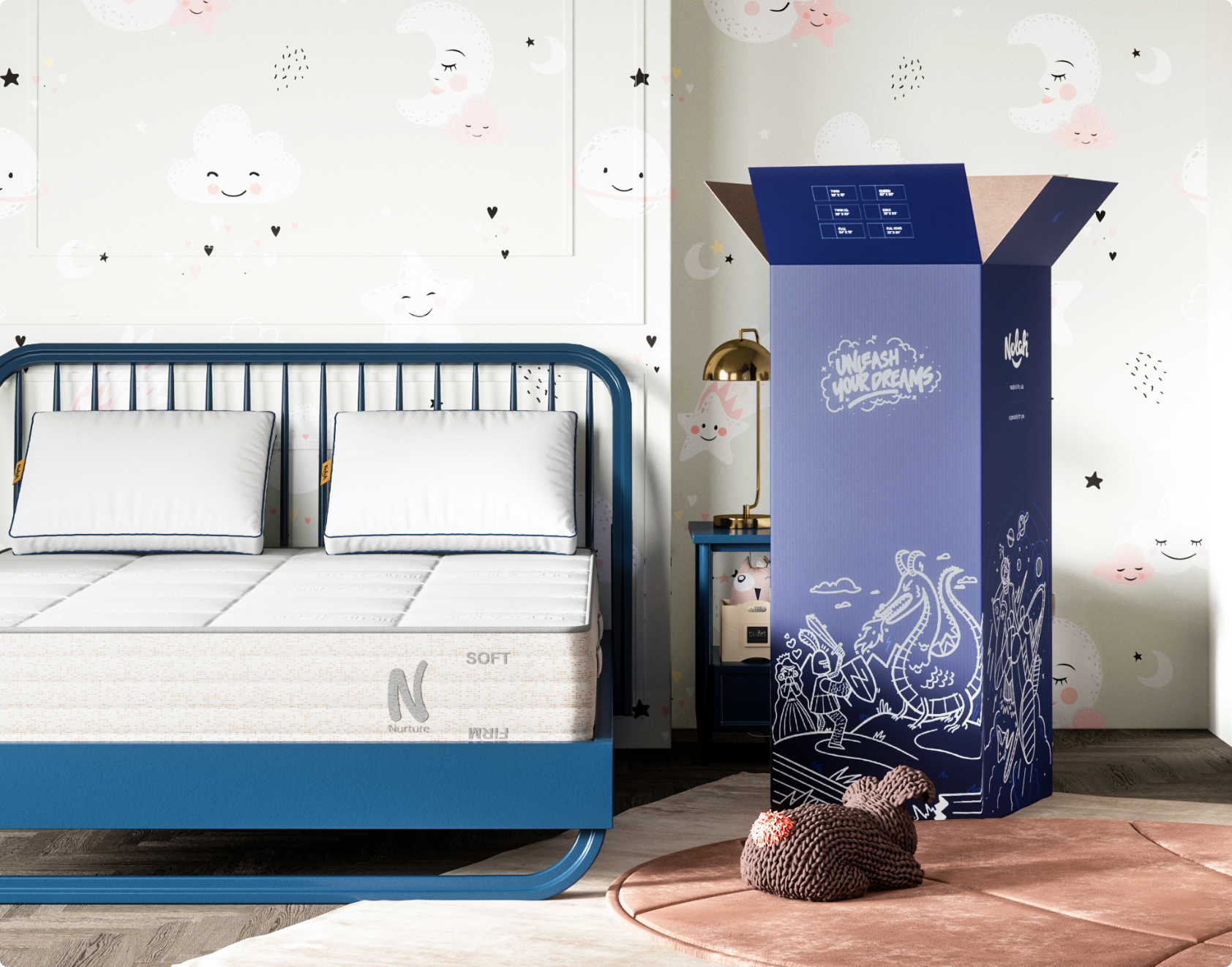 Nolah Nurture kids mattress and box