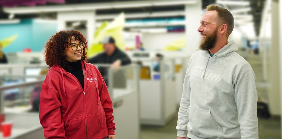 two fusion employees