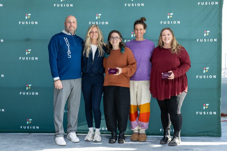 Fusion employees with awards