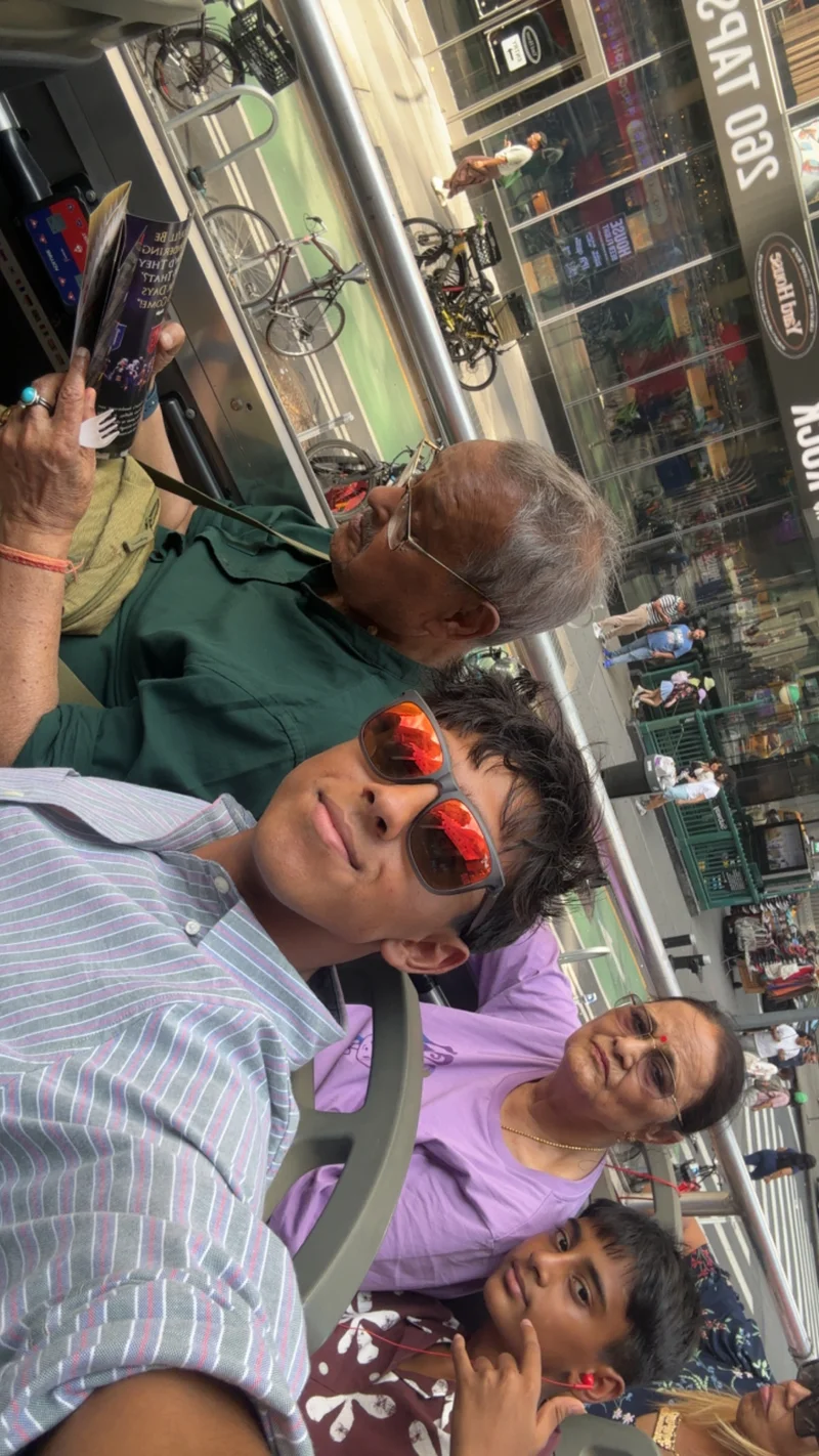 Family time with grandparents