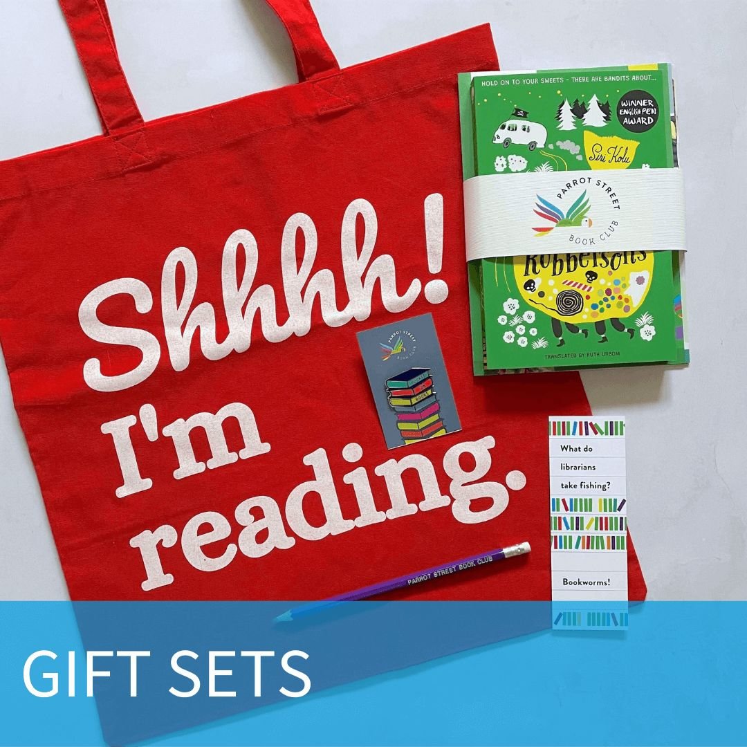 Childrens book and activity pack accompanied by bookmark, pencil and tote making a gift set