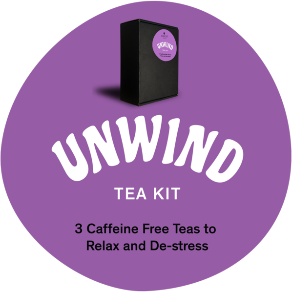 Unwind Tea Kit - 3 caffeine free teas to relax and de-stress