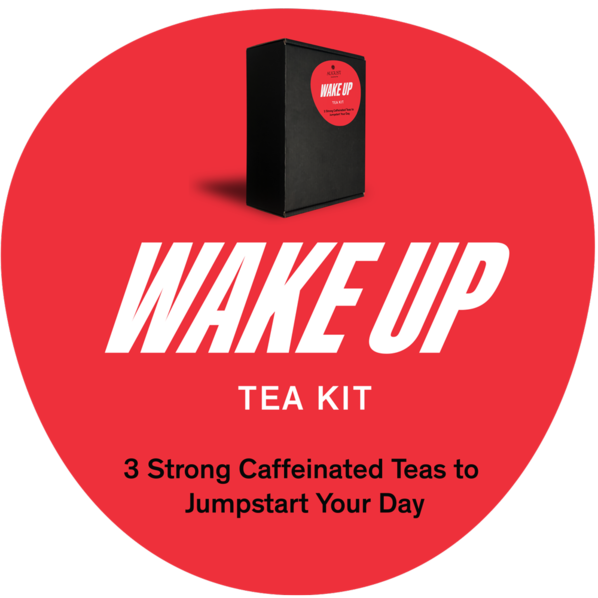 Wake Up Tea Kit - 3 strong caffeinated teas to jumpstart your day