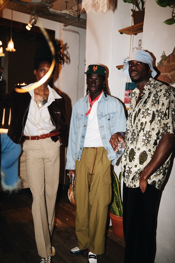 Guests at the Niood x Cult Mia London Fashion Week party.