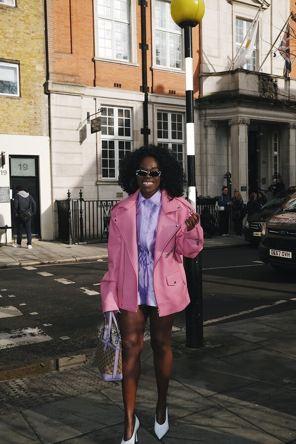 Guestattending the Chopova Lowena Spring/Summer 2024 London Fashion Week show.