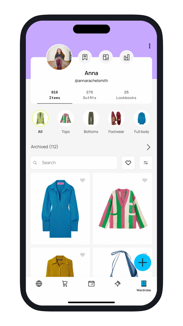 Digital wardrobe