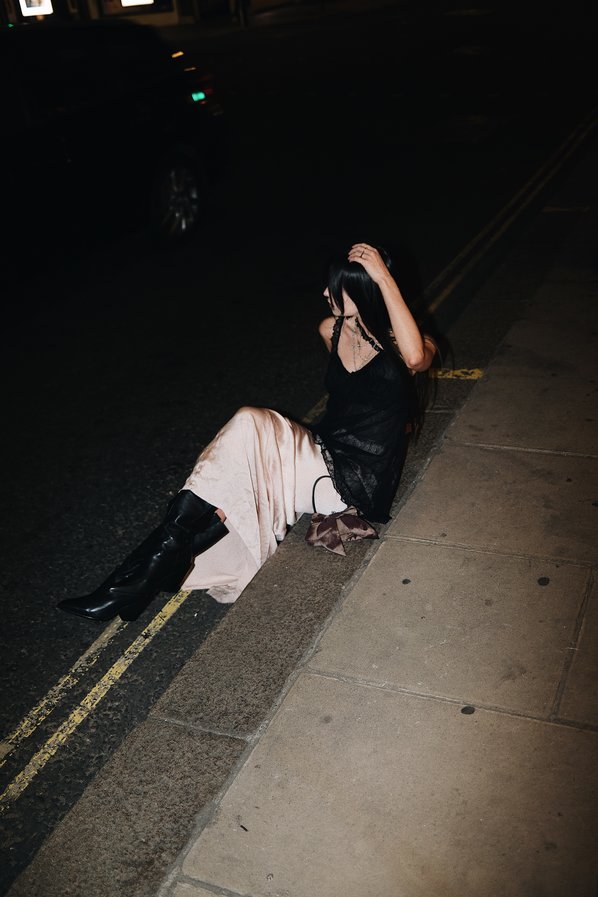 Ana Raucea at the Niood x Cult Mia London Fashion Week party.