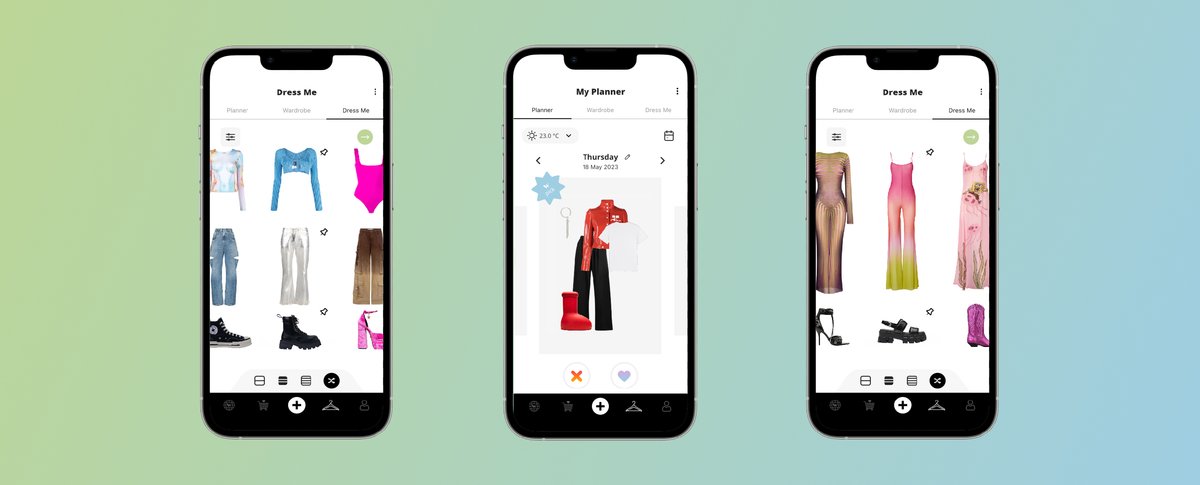 what to wear, using an app to decide what to wear, dress me what to wear