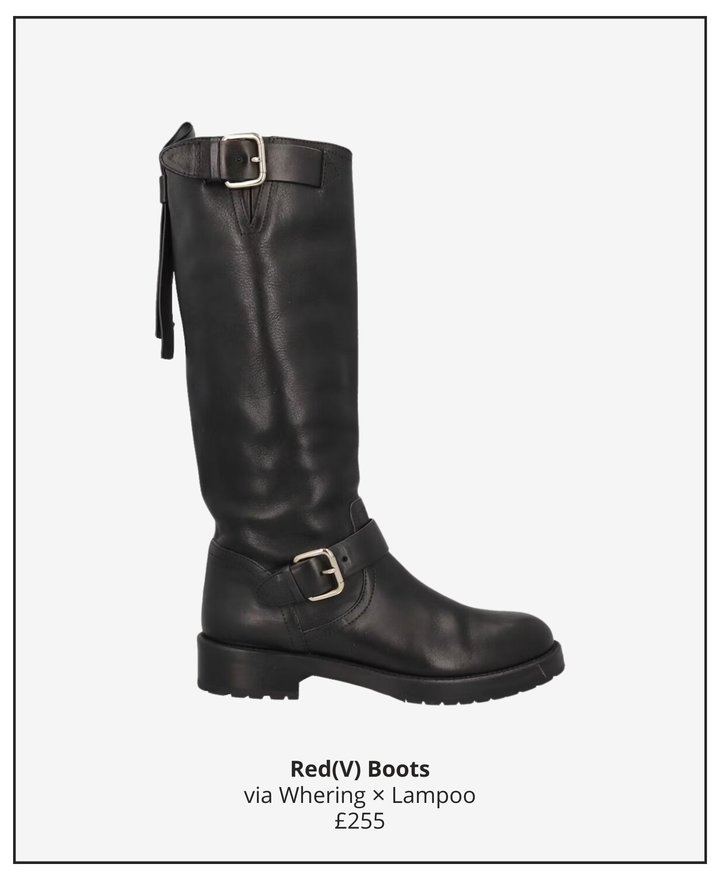 secondhand biker boots