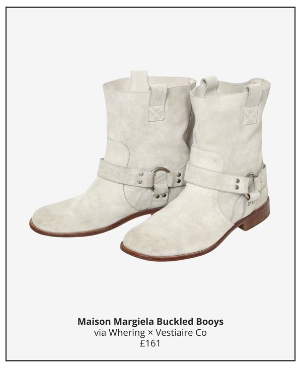 maison margiela biker boots