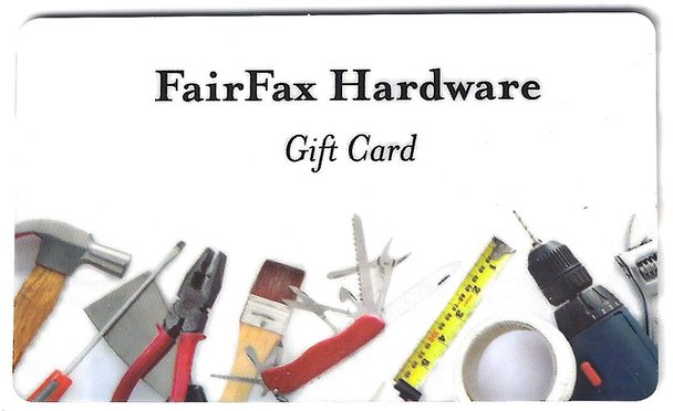 Fairfax Hardware Gift Card