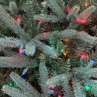 Christmas Tree Colored Lights