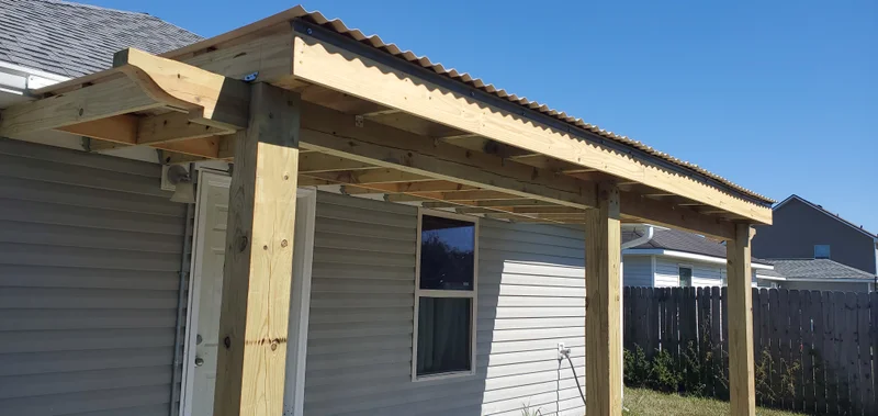 Covered Patio Build
