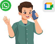 Voice calls illustration