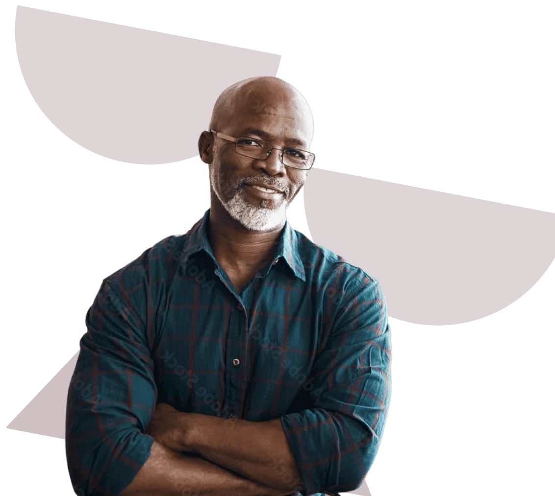 Man in glasses 
