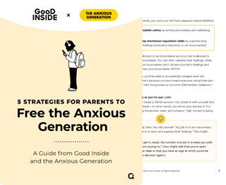 Ask Good Inside's chat bot anything in the brand new Good Inside App