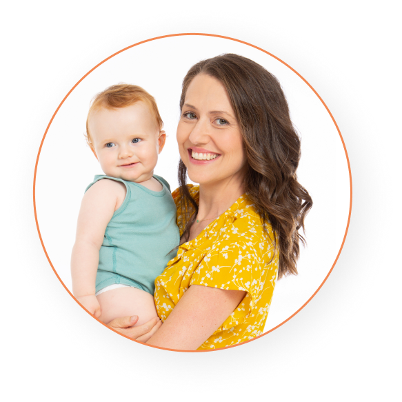 Jilly Blankenship with baby