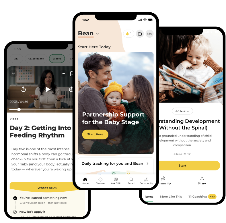 Good Inside app screens