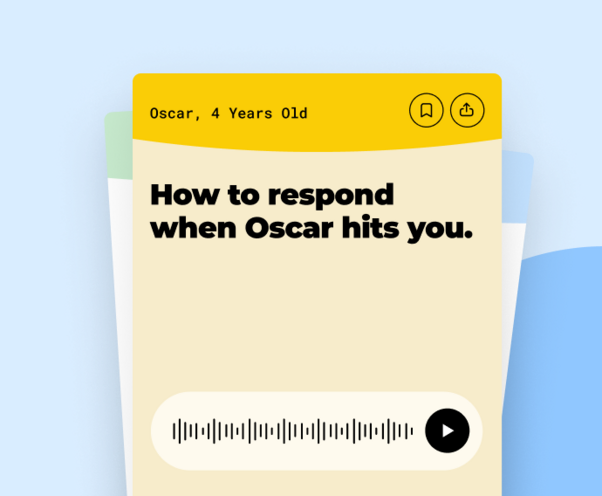 Image of a push notification with text: Reminder, my kid is having a hard time, not giving me a hard time.