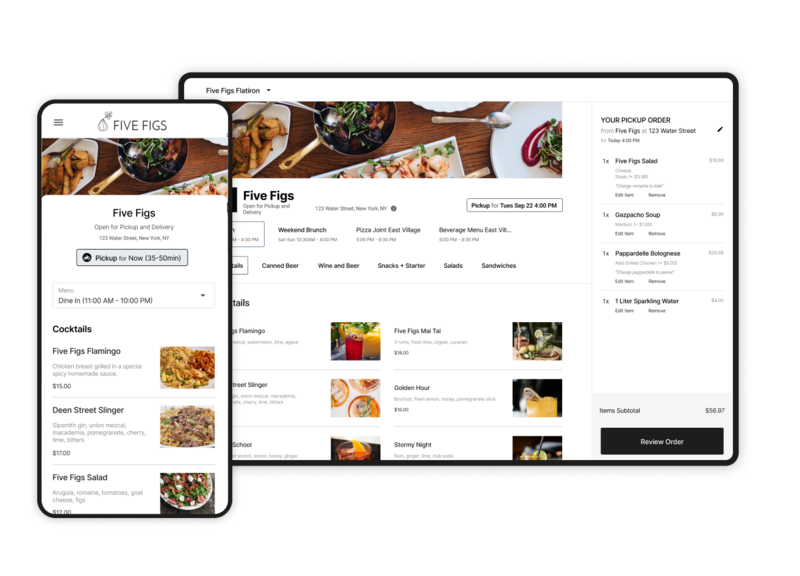 online ordering software
